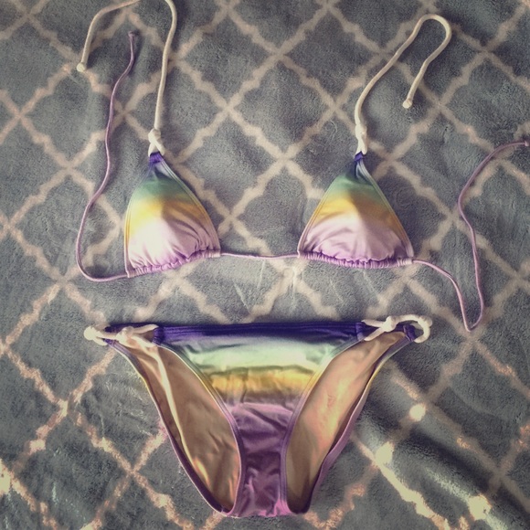Ombré Rope Tie Bikini Set - Victoria’s Secret 💕 - Picture 1 of 5